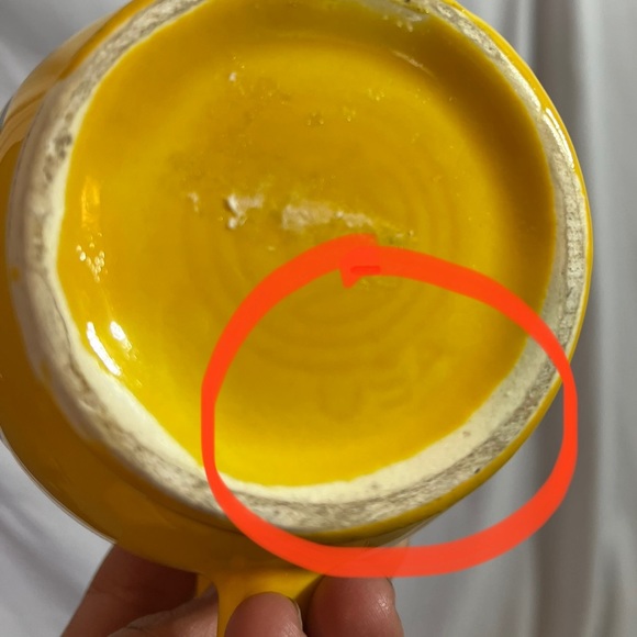 Vintage 1970s McCoy smiley face mug, made in USA - Picture 4 of 5